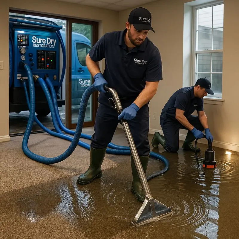 Water Extraction and Removal process in Cornelius, OR